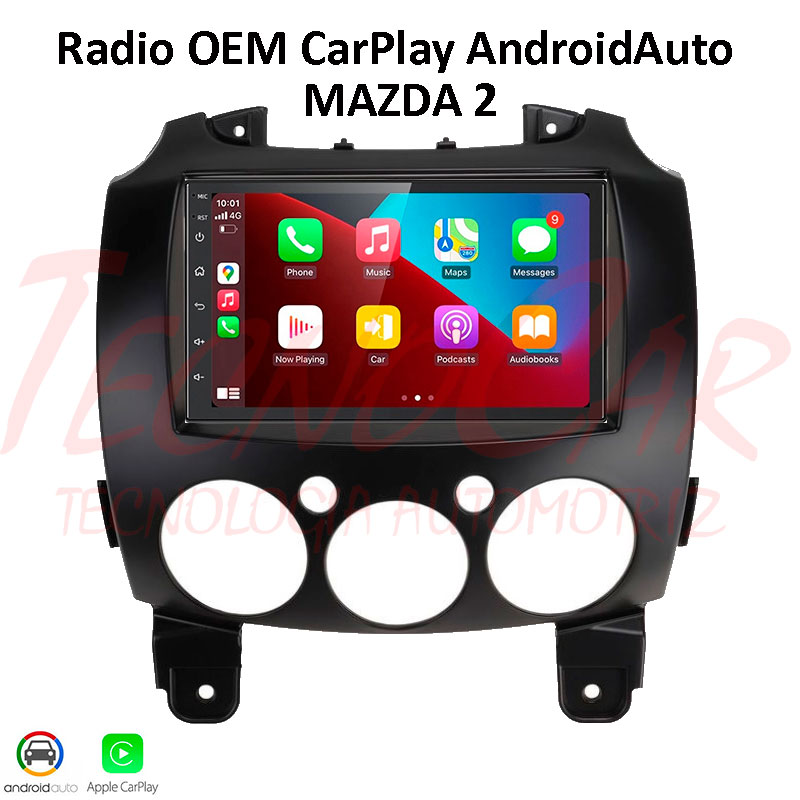 RADIO MAZDA 2  2007-2014  CARPLAY  / ANDROID AUTO / 7"